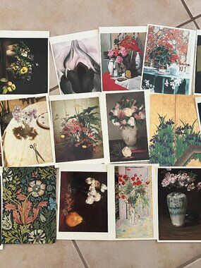 33 postcards flowers the metropolitan museum of art